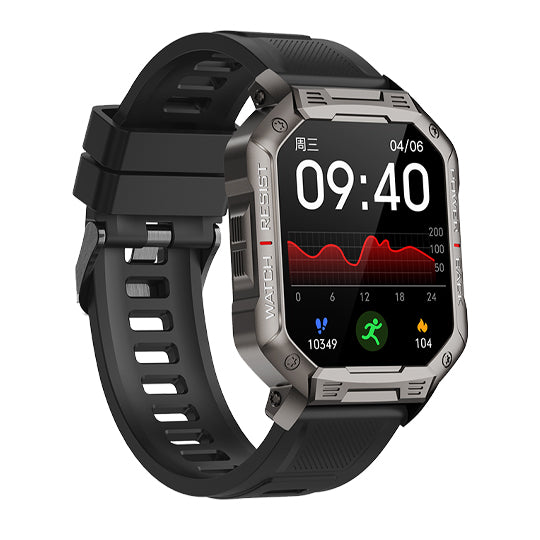 TYME TSWNX3BK-01 Black Colour Smart Watch