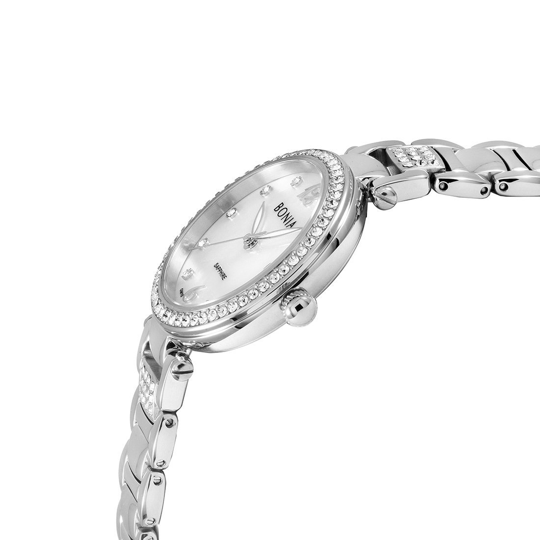 Bonia Cristallo Mother of Pearl B10610-2355S Analog Quartz Watch