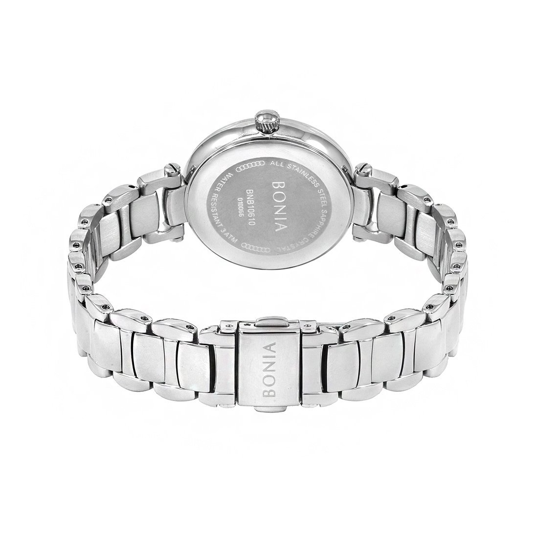 Bonia Cristallo Mother of Pearl B10610-2355S Analog Quartz Watch