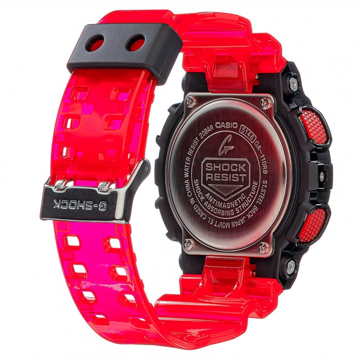 Casio G-shock GA-110RB-1A Analog-Digital Combination