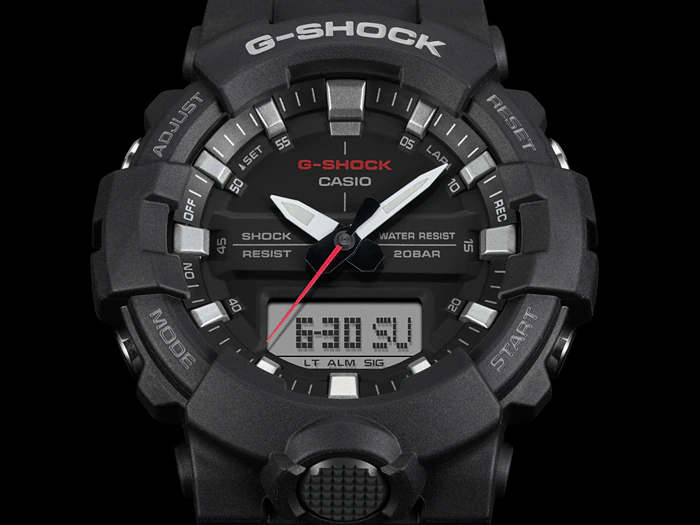 Casio G-Shock GA-800-1A Analog-Digital Combination