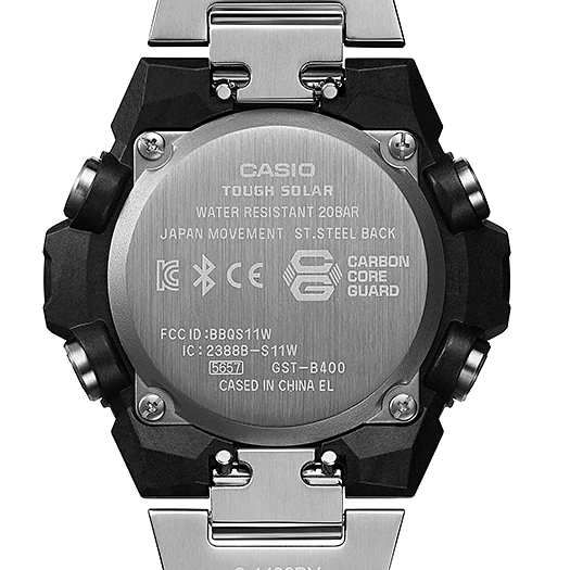 Casio G-Shock G-Steel GST-B400D-1A Analog-Digital Combination