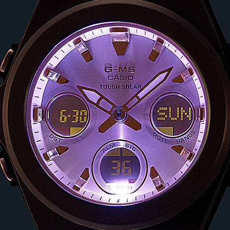 Casio Baby-G MSG-S600G-7ADR Analog-Digital Combination