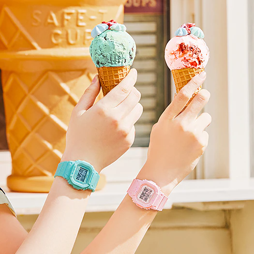 Casio Baby-G BGD-560CR-4D Analog-Digital Combination