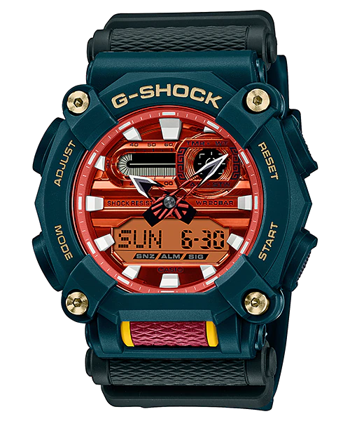 Casio G-Shock GA-900DBR-3A Analog-Digital Combination