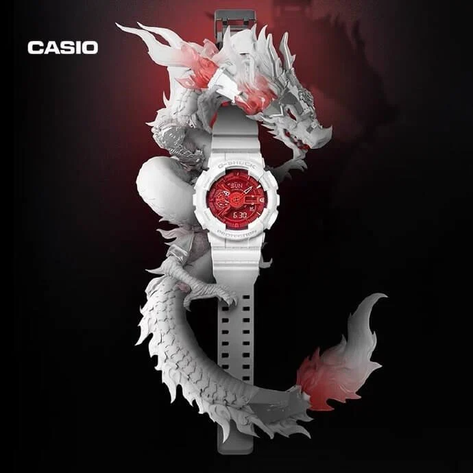 Casio G-Shock GA-110DBR-7A Analog-Digital Combination