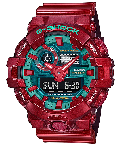 Casio G-Shock GA-700DBR-4A Analog-Digital Combination