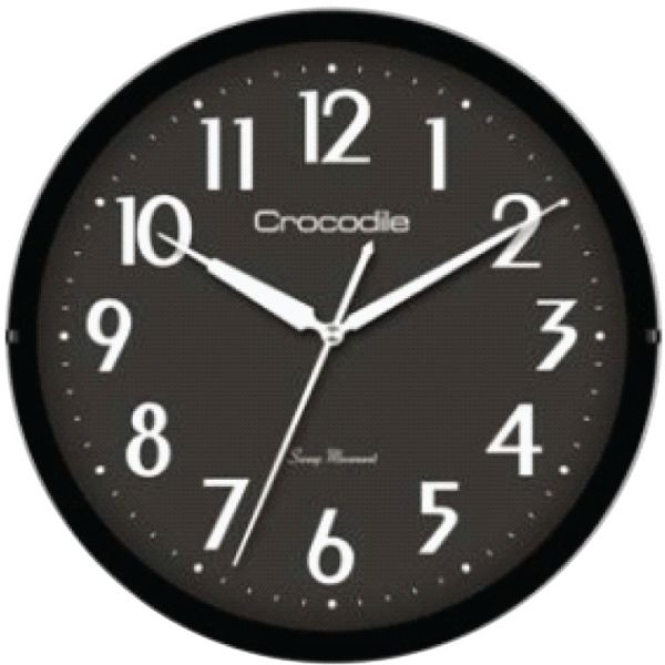 Crocodile CW1842BKS4 Wall Clock