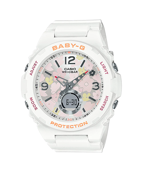 Casio Baby-G BGA-260FL-7ADR Analog-Digital Combination