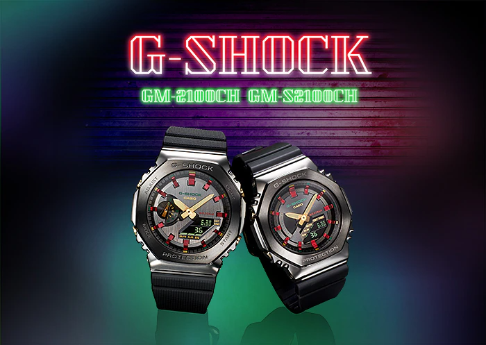 Casio G-shock GM-2100CH-1A Analog-Digital Combination