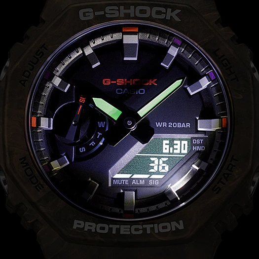 G-Shock GA-2100FR-5ADR Analog-Digital Combination
