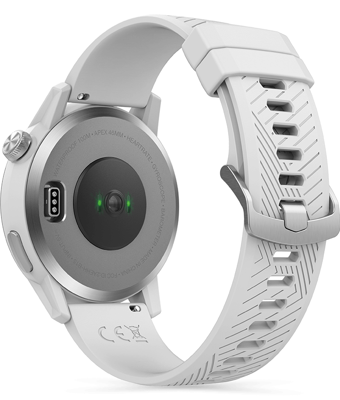 Coros Apex White 46mm Premium Multisport GPS Watch
