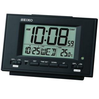 Seiko QHL075-K Digital Alarm Clock