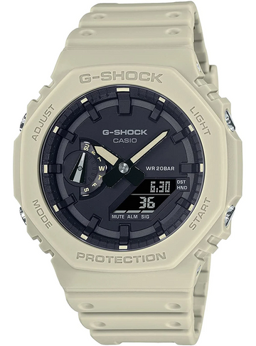 Casio G-Shock GA-2100-5ADR Analog-Digital Combination