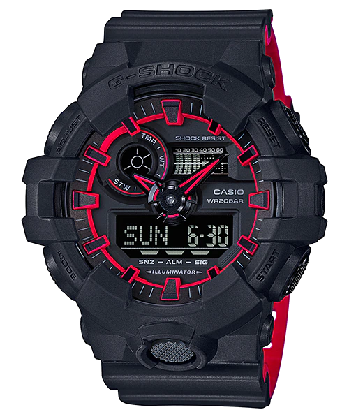 Casio G-Shock GA-700SE-1A4 Analog-Digital Combination