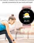 TYME TSWZL02 Pink Colour Smart Watch