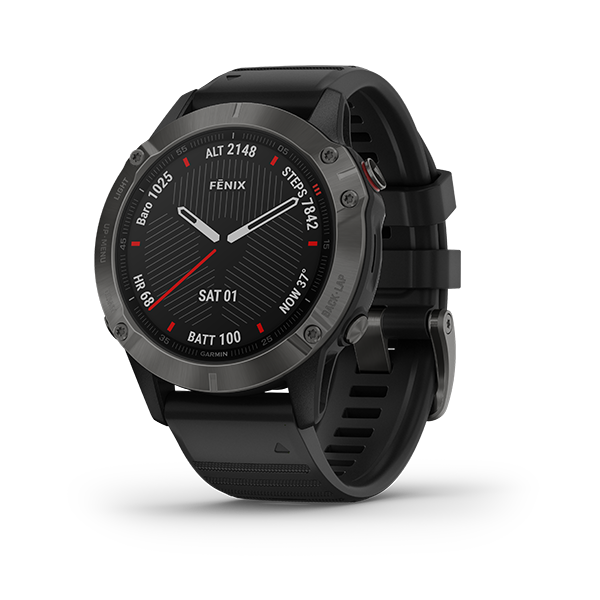 Garmin Fenix 6 Sapphire 010-02158-45 Professional Multisport Series - 2 Years Warranty [FREE GIFT]
