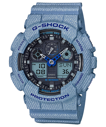 Casio G-Shock GA-100DE-2A Analog-Digital Combination