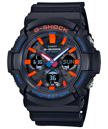 Casio G-Shock GAS-100CT-1ADR Analog-Digital Combination
