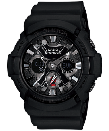 Casio G-Shock GA-201-1A Analog-Digital Combination