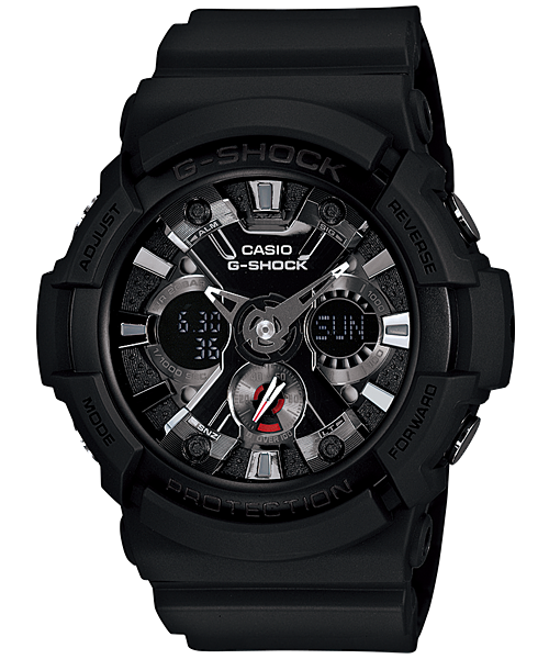 Casio G-Shock GA-201-1A Analog-Digital Combination