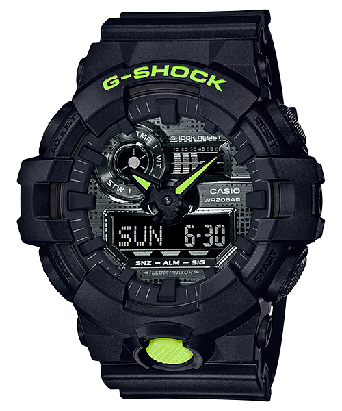 Casio G-Shock GA-700DC-1A Analog-Digital Combination
