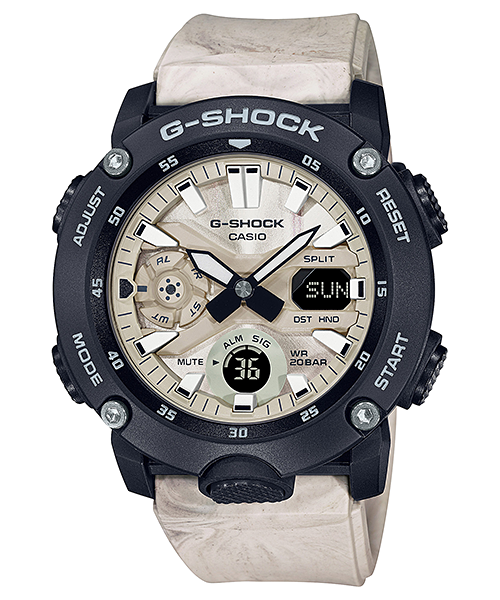 Casio G-Shock GA-2000WM-1A Analog-Digital Combination