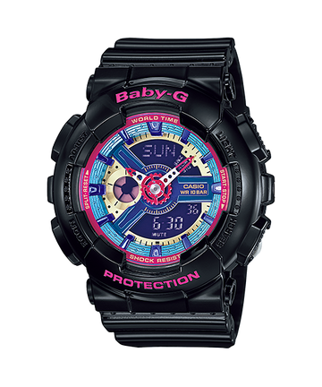 Casio Baby-G BA-112-1A Analog-Digital Combination