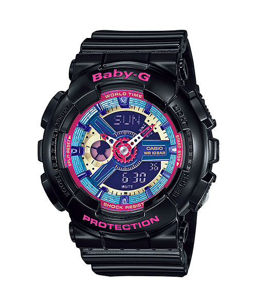 Casio Baby-G BA-112-1A Analog-Digital Combination