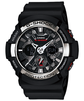 Casio G-Shock GA-200-1A Analog-Digital Combination