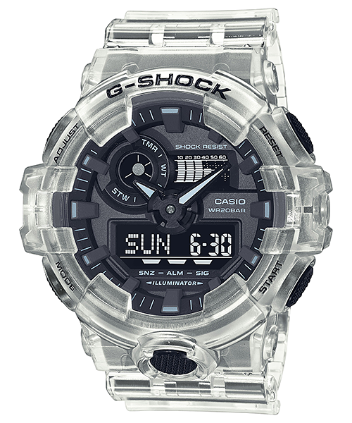 Casio G-Shock GA-700SKE-7ADR  Analog-Digital Combination