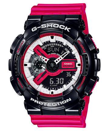 Casio G-shock GA-110RB-1A Analog-Digital Combination