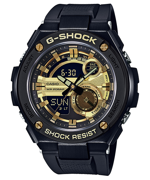 Casio G-Shock G-Steel GST-210B-1A9 Analog-Digital Combination