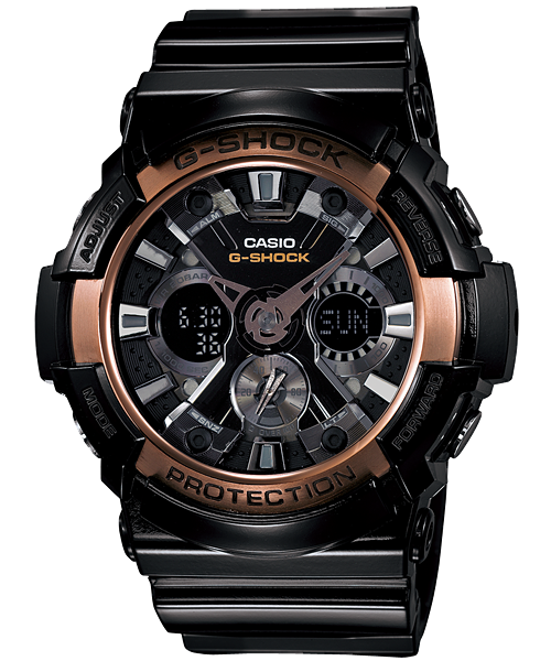 Casio G-Shock GA-200RG-1A Analog-Digital Combination