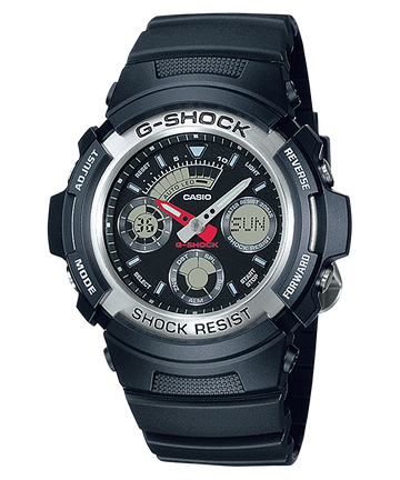 Casio G-Shock AW-590-1ADR Analog-Digital Combination