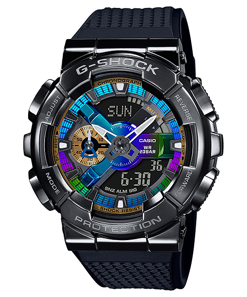 Casio G-Shock GM-110B-1A Analog-Digital Combination