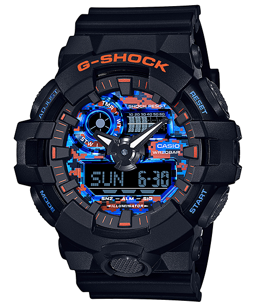 Casio G-Shock GA-700CT-1ADR Analog-Digital Combination