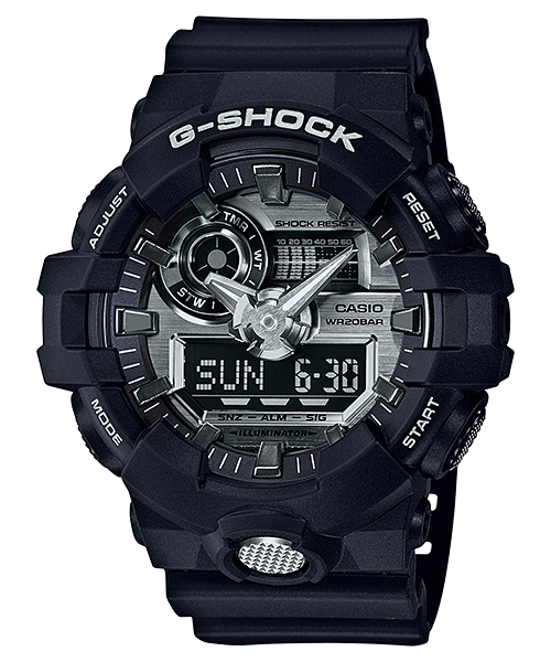 Casio G-Shock GA-710-1A Analog-Digital Combination